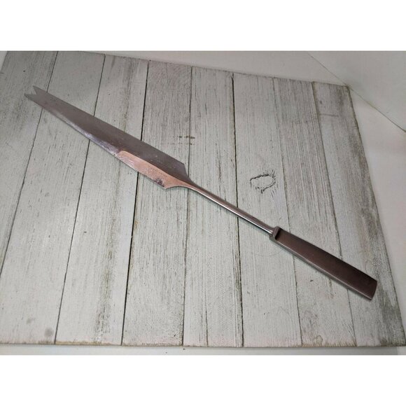 Carving Capri Italy Stainless Knife 15 1/2" Vintage Mid Century Modern - Picture 4 of 8